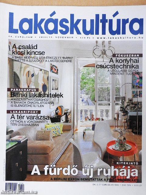 Lakáskultúra 2009. november
