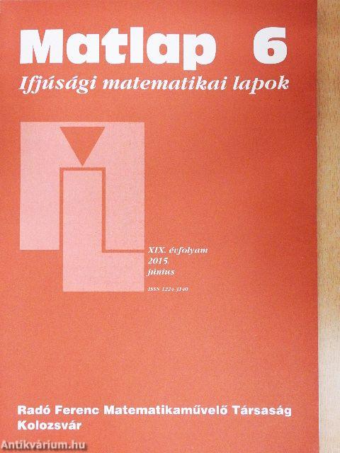 Matlap 2015. június