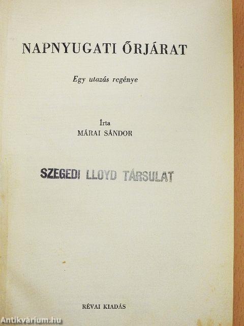 Napnyugati őrjárat
