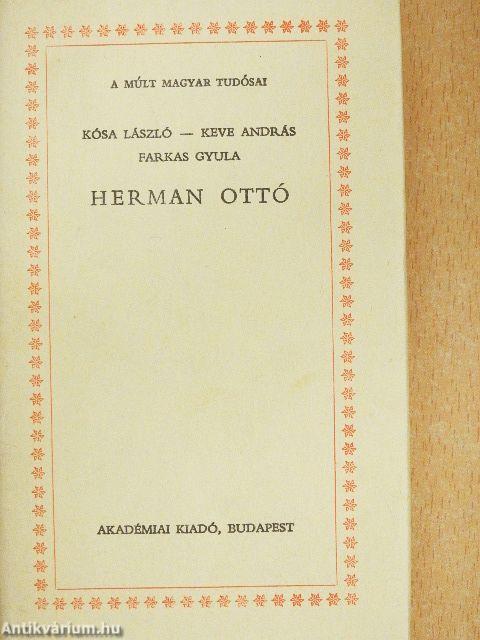 Herman Ottó