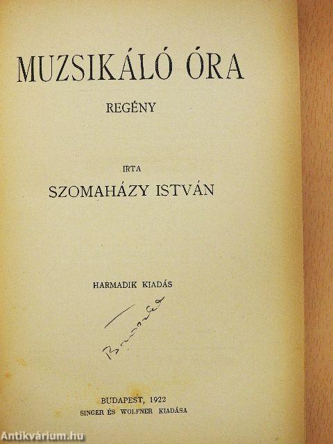 Muzsikáló óra
