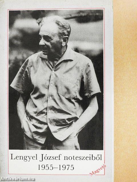 Lengyel József noteszeiből