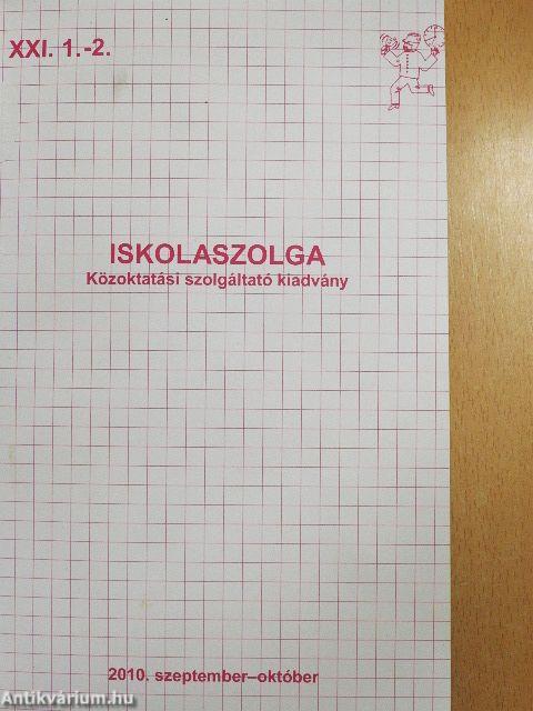 Iskolaszolga 2010. szeptember-2011. június