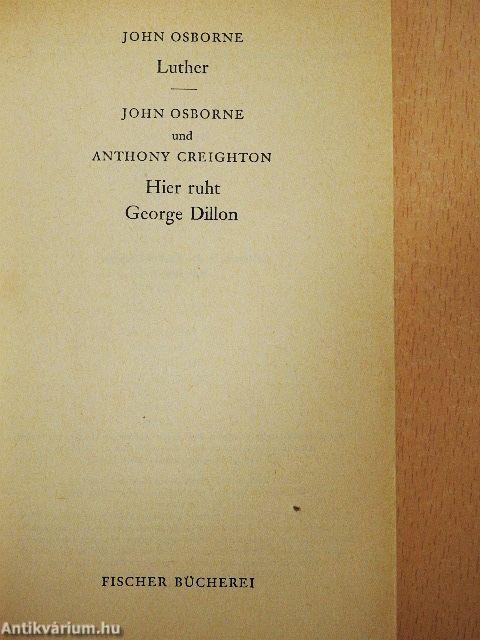 Luther/Hier ruht George Dillon