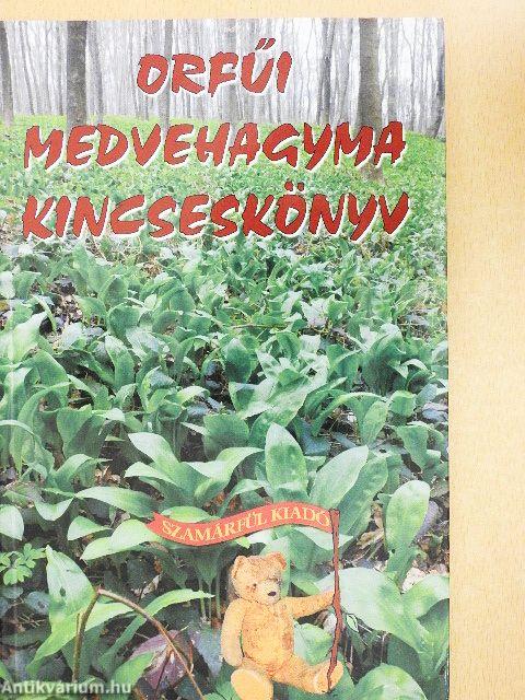 Orfűi medvehagyma kincseskönyv