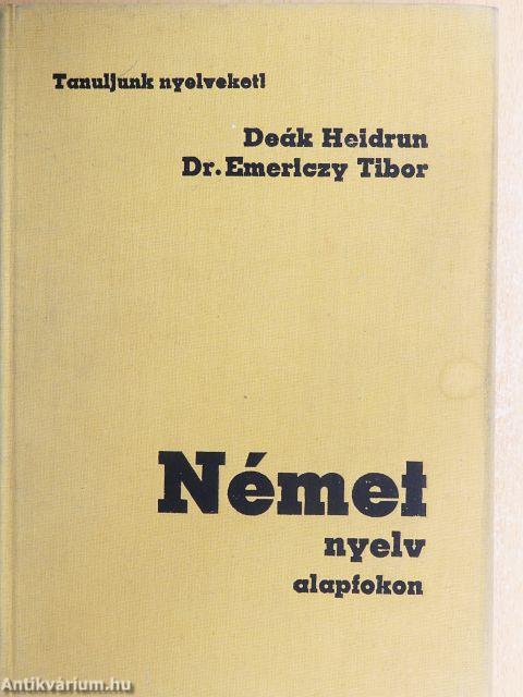 Német nyelv alapfokon