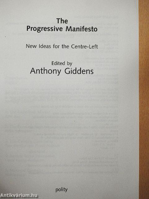 The Progressive Manifesto