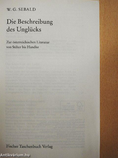 Die Beschreibung des Unglücks