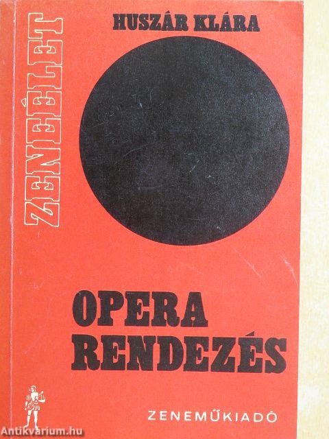 Operarendezés