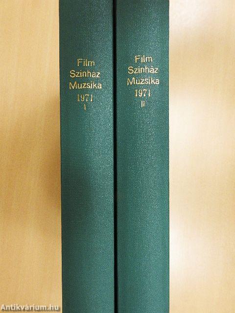 Film-Színház-Muzsika 1971. (nem teljes évfolyam) I-II.