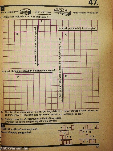 Matematika-munkalapok 4.
