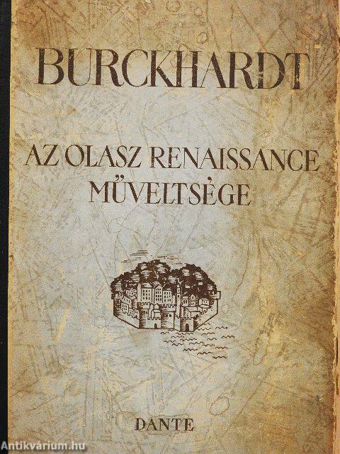 Az olasz renaissance műveltsége