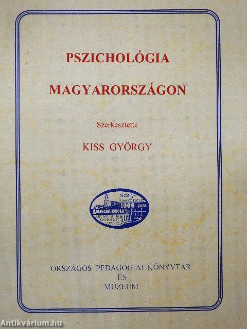 Pszichológia Magyarországon