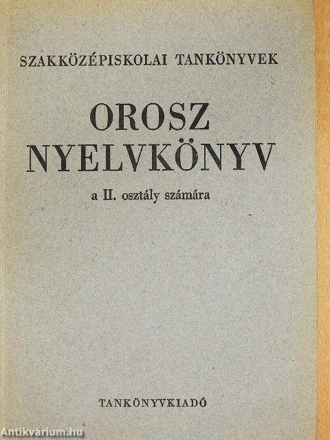 Orosz nyelvkönyv II.