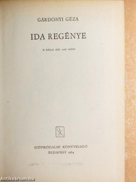 Ida regénye