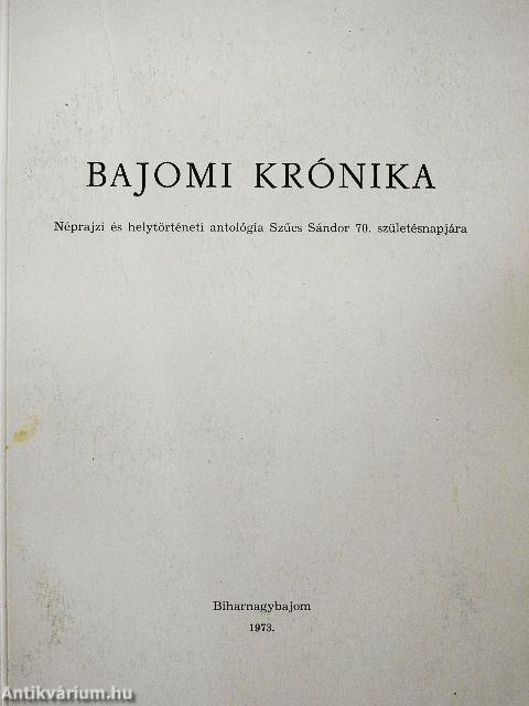 Bajomi krónika