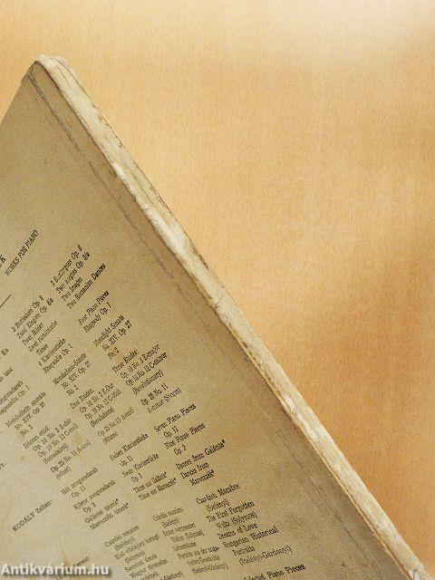 Liszt Ferenc válogatott zongoraművei