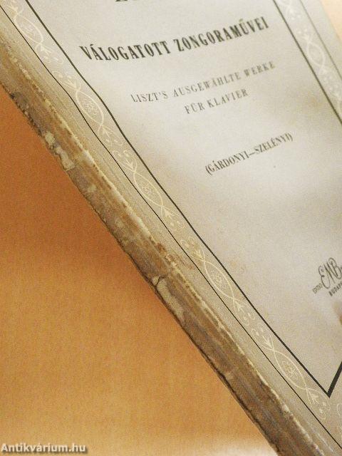 Liszt Ferenc válogatott zongoraművei