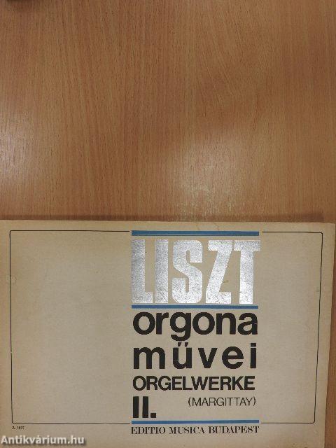 Liszt Ferenc összes orgonaműve II.