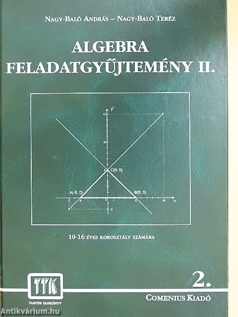 Algebra feladatgyűjtemény II.