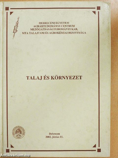 Talaj és környezet