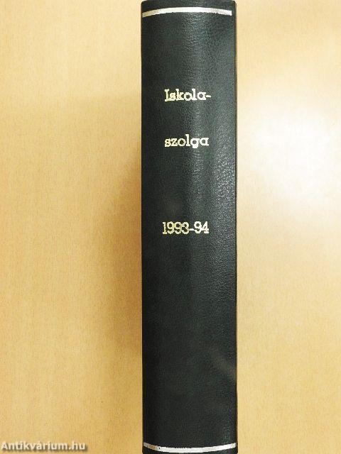 Iskolaszolga 1993. szeptember-1994. június