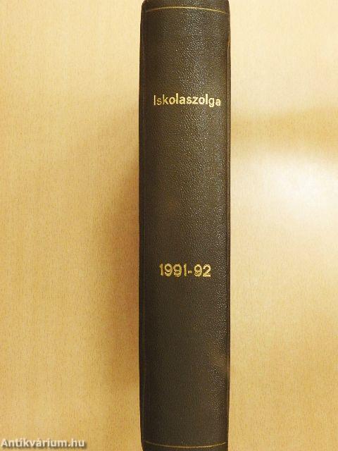 Iskolaszolga 1991. szeptember-1992. június