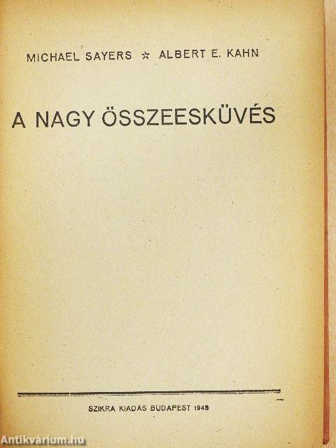 A nagy összeesküvés