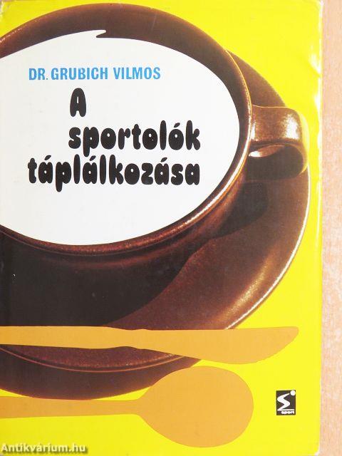 A sportolók táplálkozása