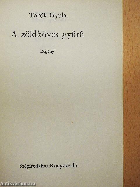 A zöldköves gyűrű