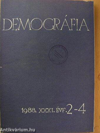 Demográfia 1988/ 2-4.