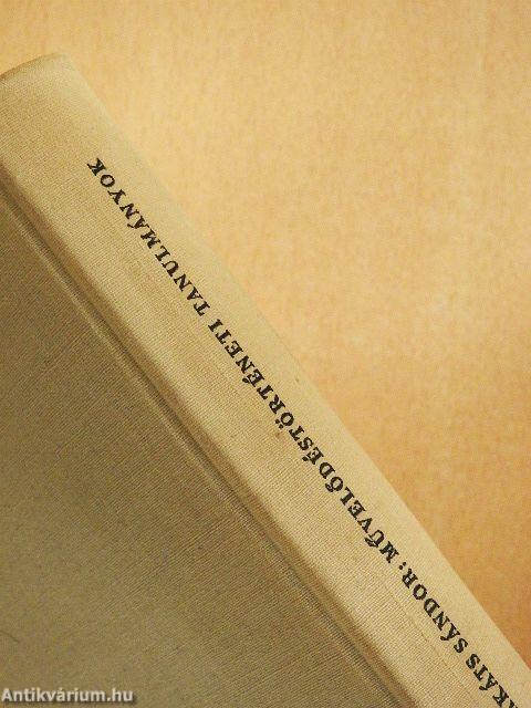 Művelődéstörténeti tanulmányok a XVI-XVII. századból