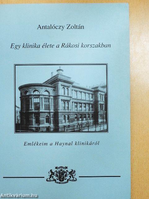 Egy klinika élete a Rákosi-korszakban