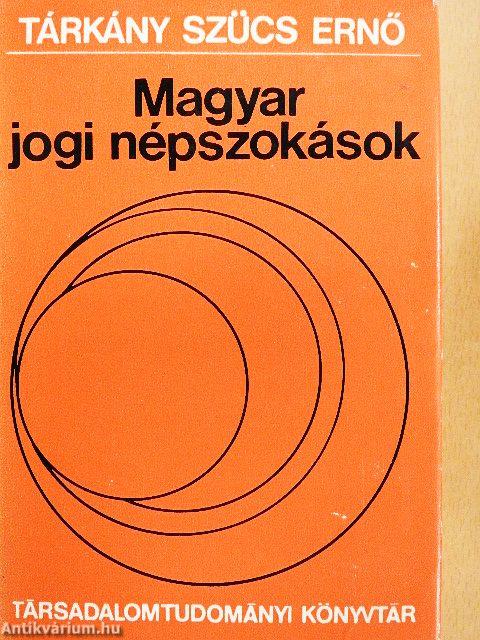 Magyar jogi népszokások