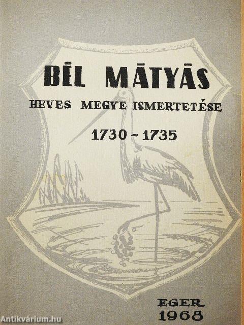 Heves megye ismertetése