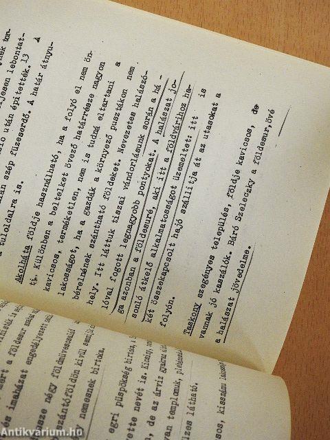 Heves megye ismertetése