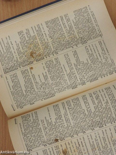 Angol-magyar nagyszótár 1-2.