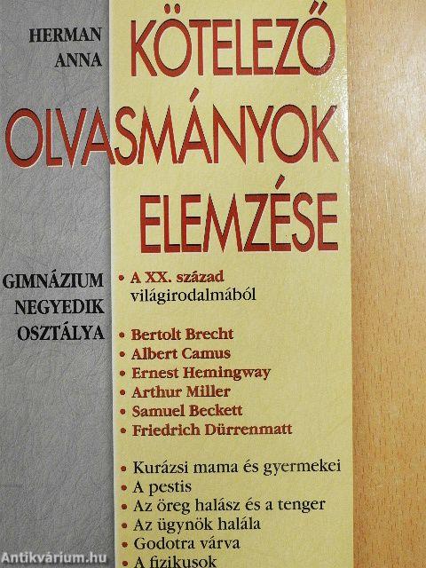 Kötelező olvasmányok elemzése 8.