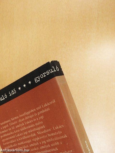 A jog helye Lukács György világképében