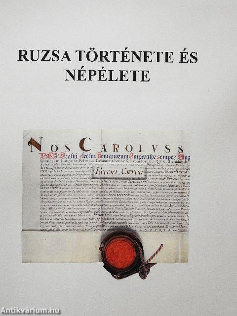 Ruzsa története és népélete