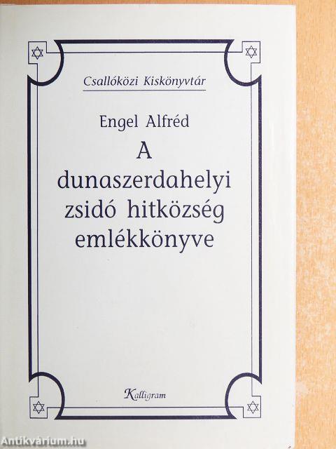 A dunaszerdahelyi zsidó hitközség emlékkönyve
