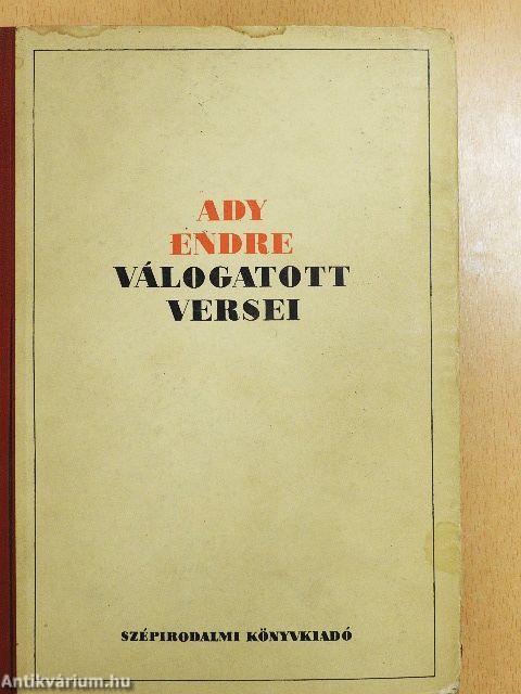 Ady Endre válogatott versei