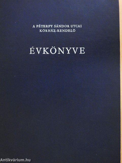 A Péterfy Sándor utcai kórház-rendelő évkönyve 1965.