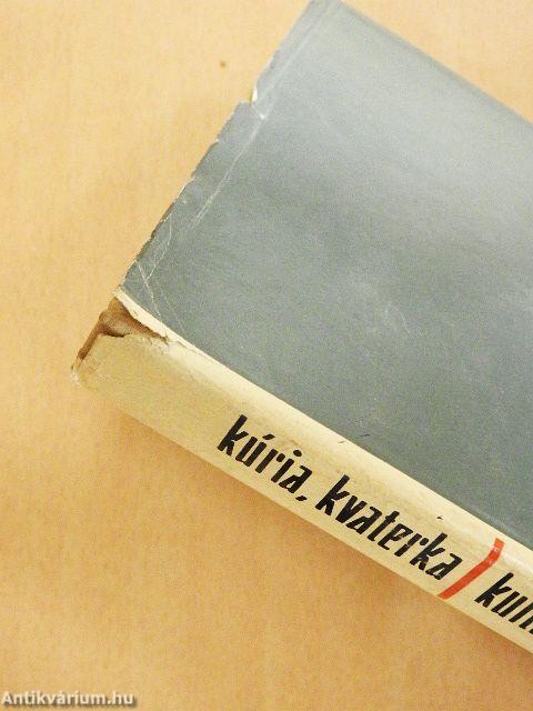 Kúria, kvaterka, kultúra