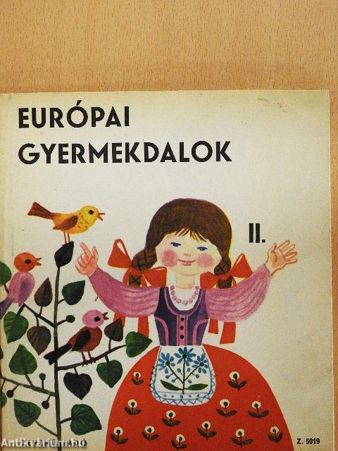 Európai gyermekdalok II.