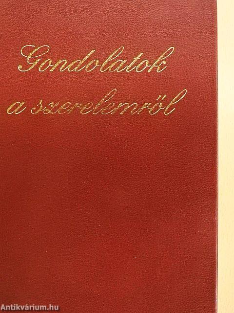 Gondolatok a szerelemről