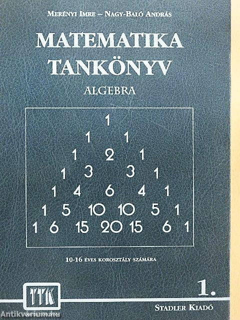 Matematika tankönyv 1. - Algebra/Geometria