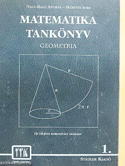 Matematika tankönyv 1. - Algebra/Geometria