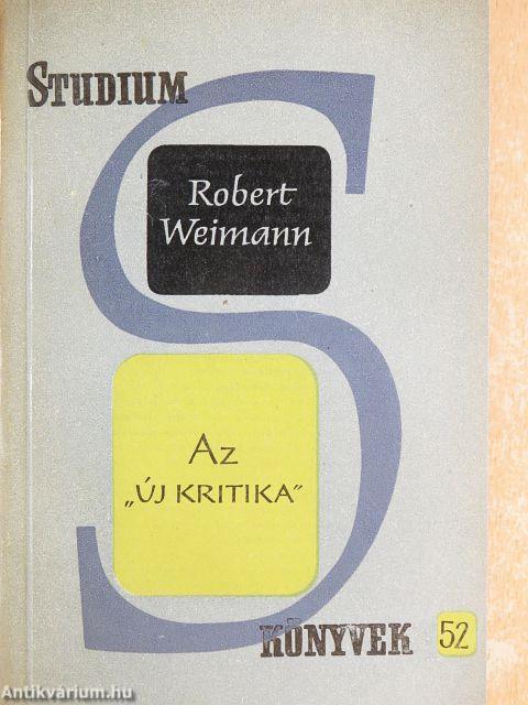 Az "új kritika"