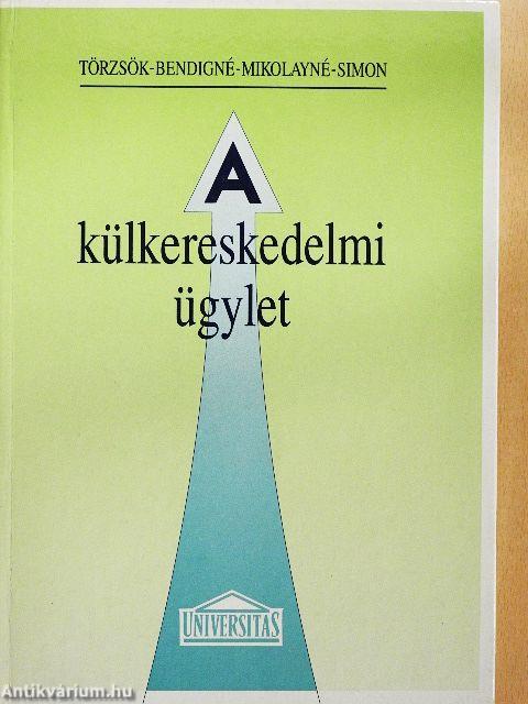 A külkereskedelmi ügylet